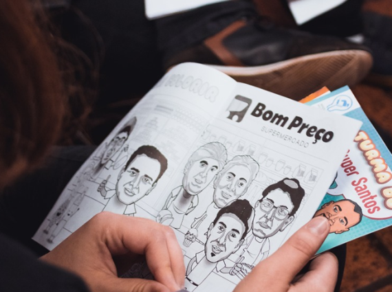 Revistinhas temáticas de Supermercados